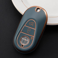 Car Key Case Cover Holder For Mercedes Benz S Class W223 2020 2021 Car Interior Accessories Car-Styling Holder Shell Keychain