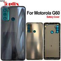 Moto เคสกระจกหลังฝาครอบด้านหลัง G60ใหม่ครอบสำหรับ Motorola สำหรับ Moto ปลอกหุ้ม G60พร้อมเลนส์