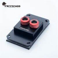 FREEZEMOD AMD-POOC CPU คอมพิวเตอร์ตั้งโต๊ะเครื่องทำน้ำเย็นบล็อกของเหลวช่องไมโครระบายความร้อนสำหรับเอเอ็มดี AM3แพลตฟอร์ม AM4
