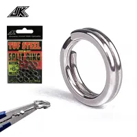 【LZ】™  JK 3packs No.3-10/6-14mm HOT Fishing Split Rings For Heavy Duty Fish hook Connector Assist Hooks Sea Fishing Accessories Tackle