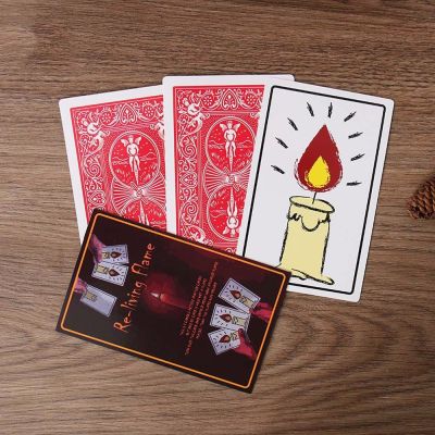 【CC】 Accessories Change A Tricks Poker Cards Relighting Candles Props