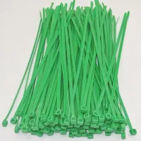 1000 PCS  2X150mm 6 INCH NYLON ZIP CABLE TIES WIRE TIE WRAPS GREEN 18 LBS cable tie Cable Management