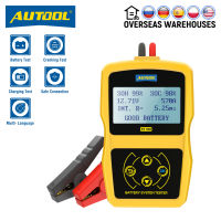 AUTOOL BT360 12V Auto Battery Tester 12v Car battery yzer Cranking Multi-Language Diagnostic Tool Performance than bt460