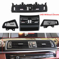 LHD ด้านหน้าคอนโซลกลาง Grill Dash AC Air Heater Vent สำหรับ BMW 5 Series 520 525 528 530 535 5 Series 520 523 525 528 530