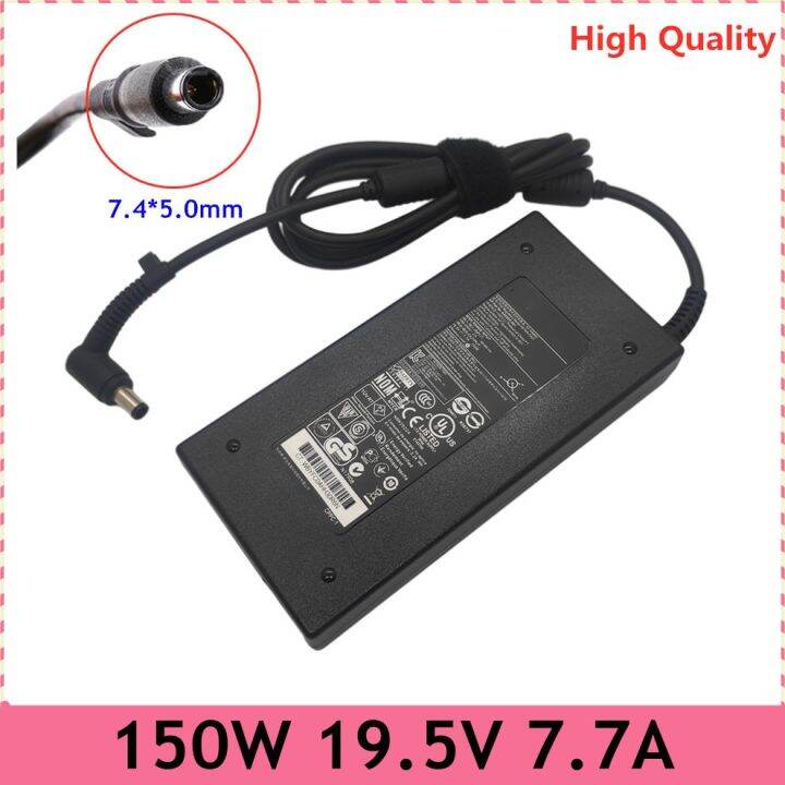 150W 19.5V 7.7A 7.4x5.0mm Slim Laptop Power Adapter Charger For Hp