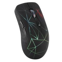1 Set Wireless Mouse Dual-Mode Bluetooth Mute Luminous for Computer Notebook Office Gaming Mouse