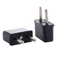 10 PCS USA To EU Europe ปลั๊กไฟ AC Converter Travel Adapter Charger Drop Shipping Support