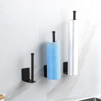 Kitchen Roll Paper Accessory Stainless Steel Bathroom Tissue Toilet Wall Mount Paper Holder Towel Accessories Holders Toilet Roll Holders