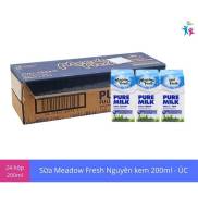 Thùng 24 Hộp Sữa Meadow Fresh Nguyên Kem - Nhập Khẩu Úc - Date mới 2022