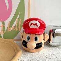 พร้อมส่ง❤️ แก้วน้ำ Mario มาริโอ้ super mario กล่องเก็บของ แก้วมัค Mug cup แก้วกาแฟ แก้วเซรามิค ceramic โมเดล แก้วน่ารักๆ 70036