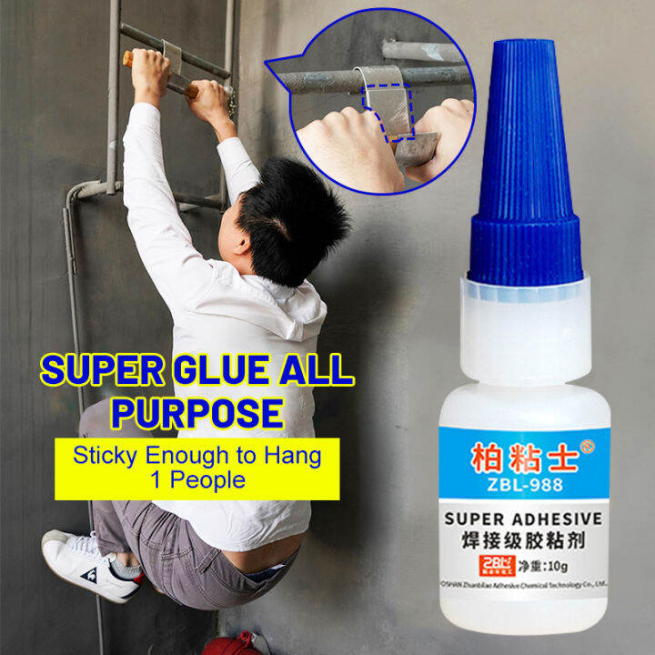 Super Glue for Plastic and Metal Strong Waterproof Super Glue All