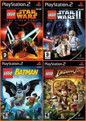 Lego เลโก้ แผ่นเกม PS2  ทุกภาค  Playstation 2