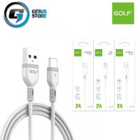 สายชาร์จ GOLF รุ่น GC-75 สายชาร์จเร็ว MICRO รองรับ รุ่น OPPO,VIVO,Huawei,Xiaomi,Samsung ความยาว1เมตร ของแท้ รับประกัน1ปี BY GESUS STORE