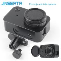 【HOT SALE】 al rehman trader. JINSERTA กรอบอลูมิเนียมป้องกัน CNC สำหรับกล้อง Mijia Mini 4K พร้อมตัวป้องกัน37Mm กรองเลนส์ + สกรูฝาครอบเลนส์