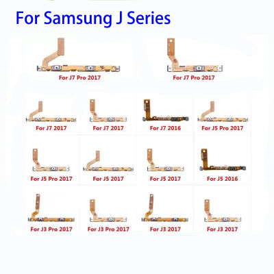 สำหรับ Samsung Galaxy J8 J6 J4 J7 J3 J5บวก J4Plus J6Plus 2018 2017ปริมาณปุ่มพาวเวอร์ปุ่มเปิดปิดสายเคเบิลงอได้สำหรับ J330 J415 J530 J600 J610 J730ชิ้นส่วนสายเคเบิลสำหรับเปลี่ยน J810