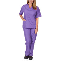 2022 Nursing Scrubs Women Uniforms Elasticity Clinic Nurse V-neck Doctor Work Clothing Wholesale