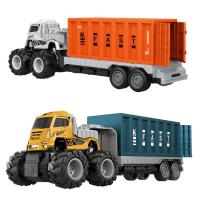 Carrier Truck Transport Vehicles Toys Friction Powered Side-Dump Toy Construction Toys Car Carrier Vehicle Kids Toys Truck Alloy Metal Car Toys Set diplomatic