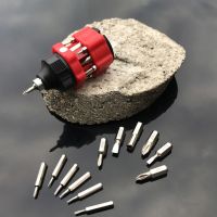 13 in 1 Ratcheting Multi Bit Tip Driver Screwdriver Combination Tool Outdoor set car portable screwdriver