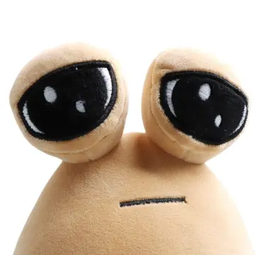 20cm My Pet Alien Pou Plushie Figure Game Plush Toy Cartoon Stuffed