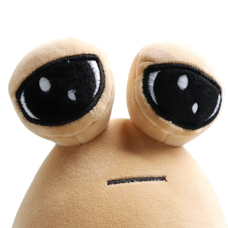 22cm My Pet Alien Pou Plush Toy Furdiburb Emotion Alien Plushie Stuffed  Animal Pou Doll