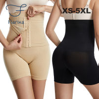 Flarixa XS-5XL High Waist Flat Belly Panties Slimming Waist Trainer Tummy Control Shaping Pants Plus Size Seamless Safety Shorts