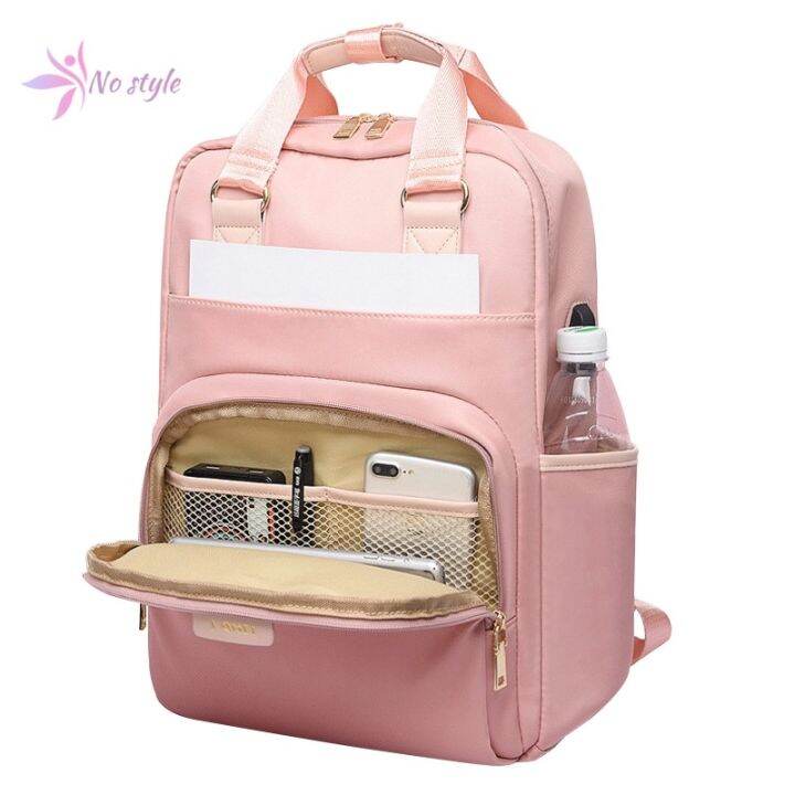 Laptop bag 14 15 16 inch large capacity travel casual high school anti theft Lazada PH