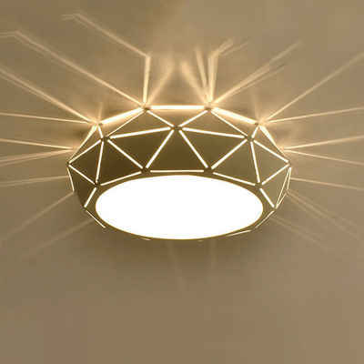 Mini Corridor Ceiling Light Home Decor Hollow Out Wall Lamp for Extrance Aisle Flower Shade Illumination