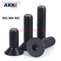 2021 Special Offer Drywall M3 M4 M5 Black 12.9 Grade Hex Socket Head Cap Screw Nails Bolts Hexagon Countersunk Screws Flat Cup