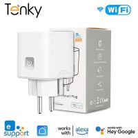 EWeLink European Standard Smart Socket Wifi Mobile Phone Timer Switch Remote Control Smart Home Alexa Ratchets Sockets