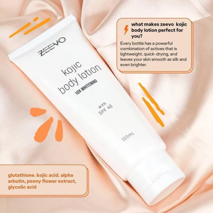 ZEEVO Kojic Lotion 100ml Lazada PH