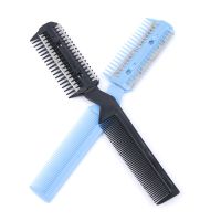 【CW】 Hair Trimmer Comb Cutting Cut With 2 Blades Grooming Thinning Dog Combs cat Remover hair brush  amp; comb