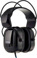 Alesis DRP100 | Extreme Audio-Isolation Electronic Drum Reference-Headphones with 1/4" Adapter &amp; Protective Bag