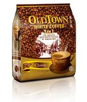 กาแฟสำเร็จรูปโอลด์ทาวน์ OLDTOWN White Coffee 3 in 1 สูตร Classic 1 ถุงมี 15 ซอง จากมาเลเซีย