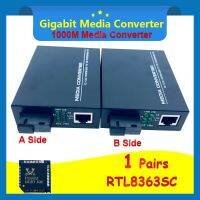 【HOT SALE】 【Discount】 Gigabit Fiber Optical Media Converter HTB-GS-03 1000Mbps Single Fiber SC Port แหล่งจ่ายไฟภายนอก