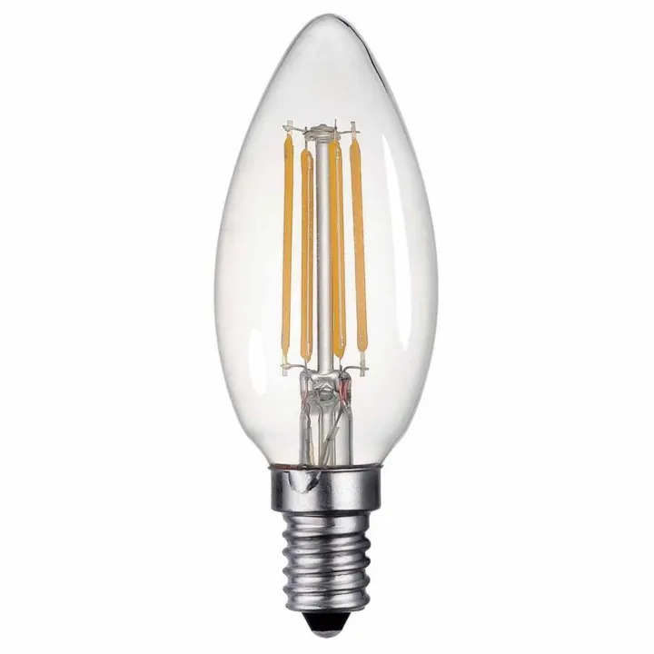 5pcs E14 LED COB 4W Candle light Bulb Energy Saving | Lazada