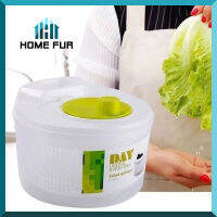 Home Fur シ ตะกร้าล้างผัก แบบ สลัดสปินเนอร์ ที่สลัดน้ำออกจากผักシ