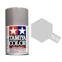 TAMIYA 85076 TS-76 MICA SILVER สีสเปรย์ทามิย่า พ่นงานโมเดล บริการเก็บเงินปลายทาง