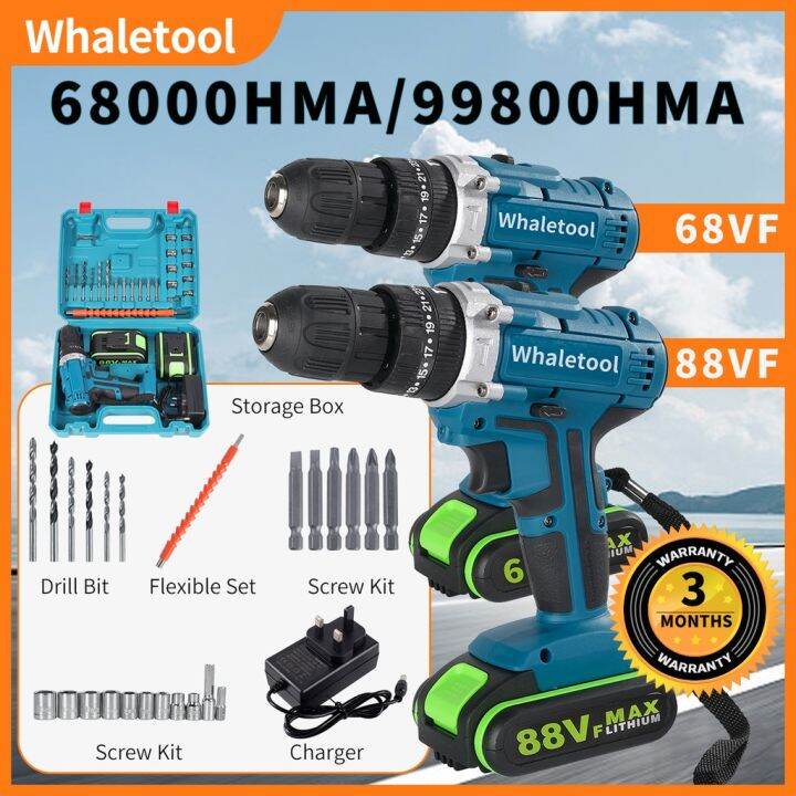 brushless rechargeable impact Cordless Drill with Accessories Hand