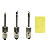 3Pcs Brass Soldering Tips USB Soldering Iron Head Welding Soldering Tips for E10 Interface Soldering Stations