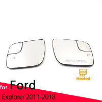 กระจกมองข้างซ้ายขวากระจกอุ่นด้านผู้โดยสารคนขับสำหรับ Ford Explorer 2011-2018อุปกรณ์เสริม