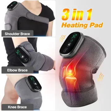 Relax Rejuvenate Usb Heated Shoulder Heating Pad Brace Vibration