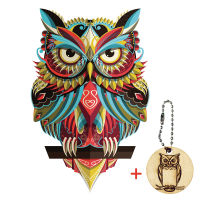 Hot Toy 3D Puzzle Board Game Montessori Educational Wooden Toys Puzzle Animal Jigsaw Puzzles owl for Adult Kids Wooden Toy Gift