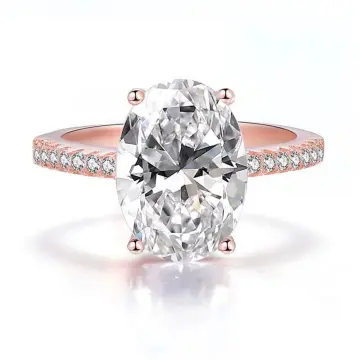 925 Sterling Silver Plated Engagement Wedding Promise Ring Size 10 (20mm) U  - V | eBay