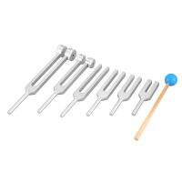 6Pcs/Set Aluminum 128Hz-4096Hz Tuning Fork Kit Healing Sound Vibration