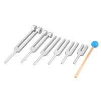 6Pcs/Set Aluminum 128Hz-4096Hz Tuning Fork Kit Healing Sound Vibration