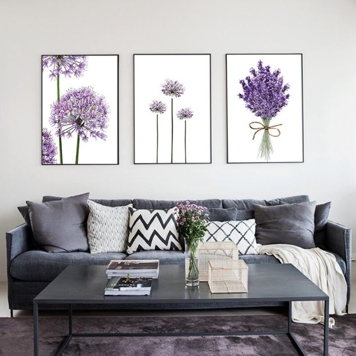 scandinavian-lavender-flowers-poster-modern-canvas-painting-green-posters-and-prints-home-decoration-bedroom-wall-art-pictures-wall-d-cor