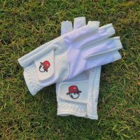 Golf Malbon fisherman hat gloves Korean version of ladies gloves breathable wear-resistant white pink fingerless new J.LINDEBERG DESCENTE PEARLY GATES ANEW FootJoyˉ MALBON Uniqlo