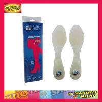 Gel Genie ladies insoles พื้นรองเท้าเจล แผ่นเจลรองพื้น เจลรองเท้า เจลรองส้นเท้า แผ่นรองเท้าเจล หญิงลดปวดเท้า พื้นรองเท้าจาก Gel Genie T0280