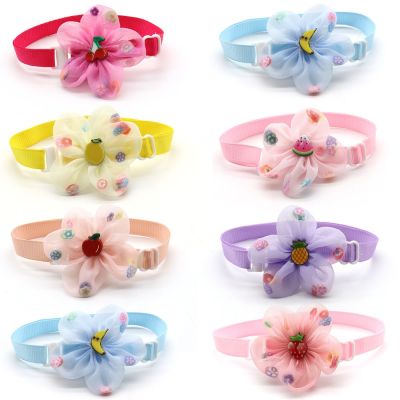 [HOT!] 30/50 Pc Dogs Pets Accessories Summer Style Dogs Bow Tie Necktie Fruit Patterns Pet Dog Collar Bowties Pet Product Dog Grooming