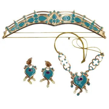 Discover 151+ princess jasmine necklace and earrings latest - seven.edu.vn